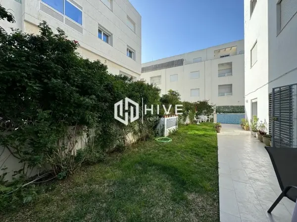 A louer un un appartement en s+2 avec piscine